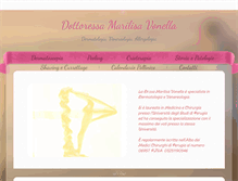 Tablet Screenshot of dermatologoperugia.com